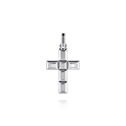Geometric Cross 925 Sterling Silver