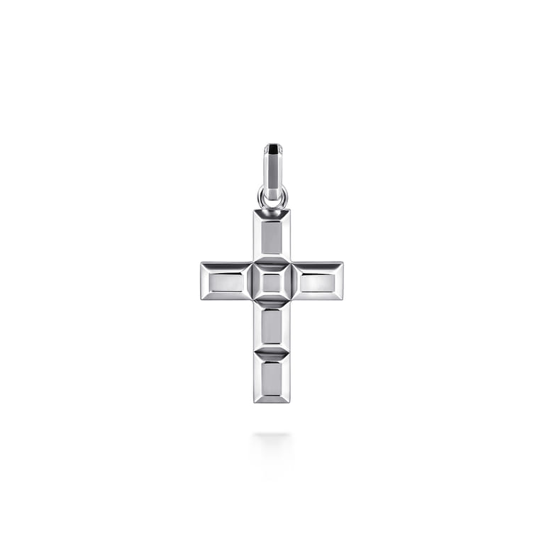 Geometric Cross 925 Sterling Silver - Shot 1