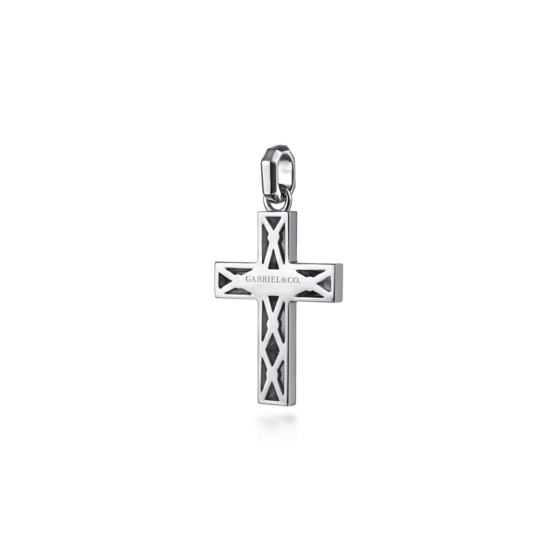 Geometric Cross 925 Sterling Silver - Shot 2