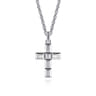 Geometric Cross 925 Sterling Silver