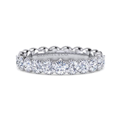 Giralda - 14K White Gold Diamond Anniversary Band