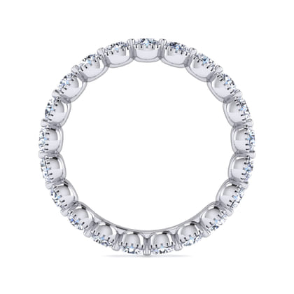 Giralda - 14K White Gold Diamond Anniversary Band