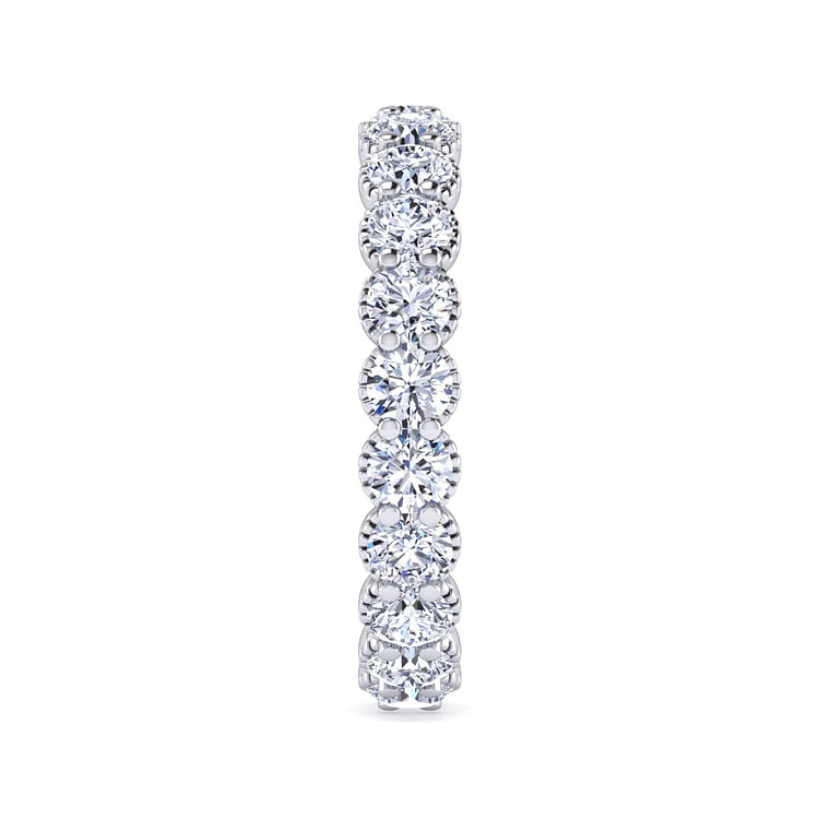 Giralda - 14K White Gold Diamond Anniversary Band