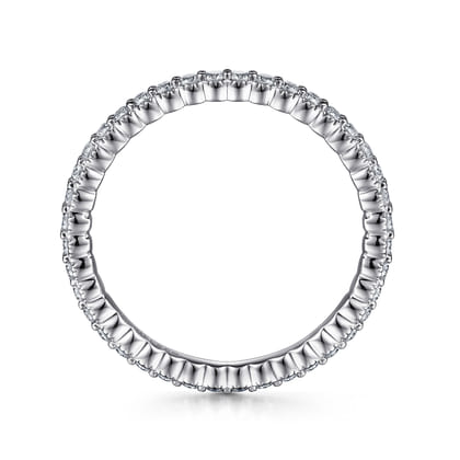 Giralda - 14K White Gold Diamond Eternity Band