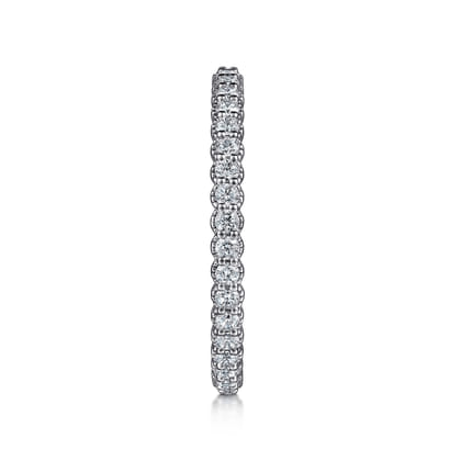 Giralda - 14K White Gold Diamond Eternity Band