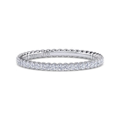 Giralda - 14K White Gold Diamond Eternity Band