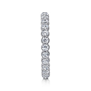 Giralda - 14K White Gold Shared Prong Set Diamond Eternity Band