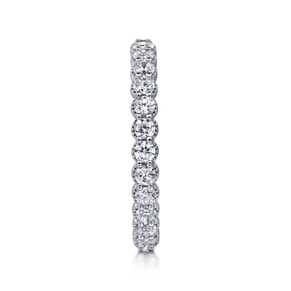 Giralda - 14K White Gold Shared Prong Set Diamond Eternity Band