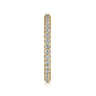 Eternity Band Wedding Ring in 14k Yellow Gold with Round Natural Diamond at Gabriel & Co.