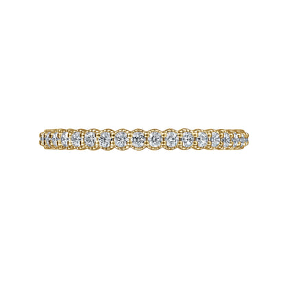Giralda - 14K Yellow Gold Diamond Eternity Band