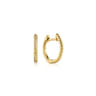 Huggie Earrings 14K Yellow Gold