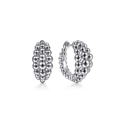 Huggie Earrings 925 Sterling Silver Bujukan