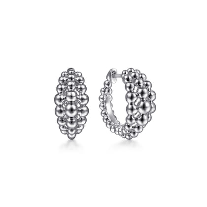 Huggie Earrings 925 Sterling Silver Bujukan