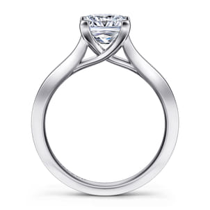 Hunter - 14K White Gold Princess Cut Diamond Engagement Ring