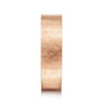 Ian - 14K Rose Gold 6mm - Men's Wedding Band in Brushed Finish
