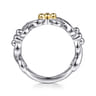 Infinity - 14K Yellow Gold and 925 Sterling Silver Bujukan Infinity Ladie's Ring