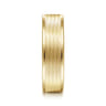 Jacob - 14K Yellow Gold 6mm - Men's Wedding Band in Brushed Finish