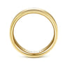 Jason - 14K Yellow Gold 6mm - Men's Wedding Band in Sandblast Finish