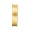 Jason - 14K Yellow Gold 6mm - Men's Wedding Band in Sandblast Finish