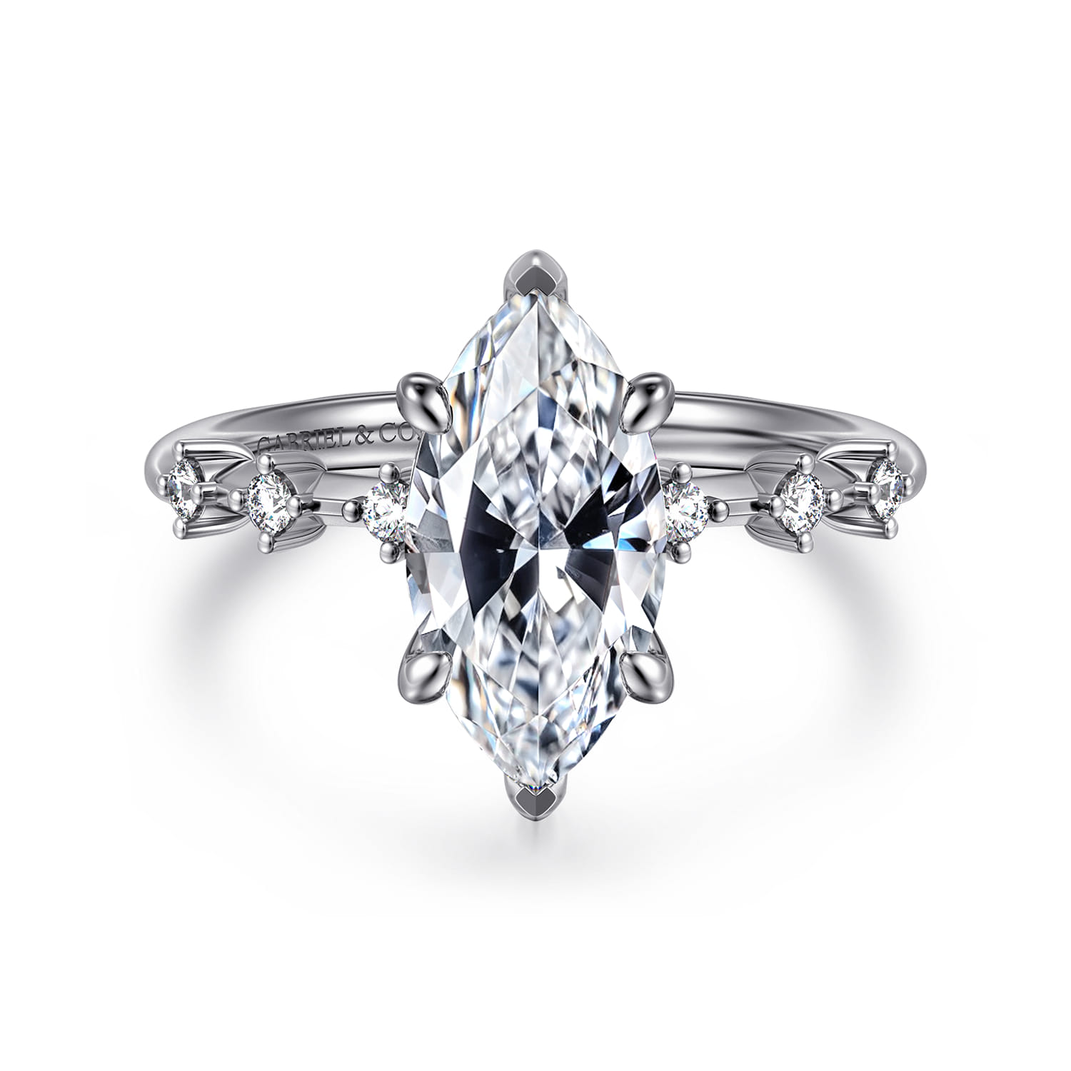 14k White Gold