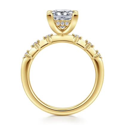 Joplin - 14K Yellow Gold Princess Cut Diamond Engagement Ring