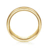 Joseph - 14K Yellow Gold 7mm - Men's Wedding Band in Satin Finish