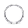 Joshua - 14K White Gold 6mm - Hammered Finish Men's Wedding Band