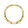 Joshua - 14K Yellow Gold 6mm - Hammered Finish Men's Wedding Band