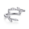Enhancer Wedding Ring in 14k White Gold with Marquise Natural Diamond at Gabriel & Co.