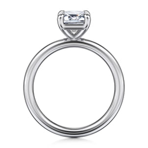 Lark - Platinum Emerald Cut Solitaire Engagement Ring