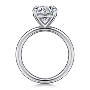 Lark - Platinum Round Solitaire Engagement Ring