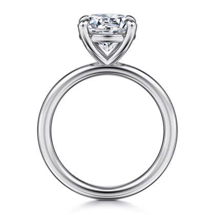 Lark - Platinum Round Solitaire Engagement Ring