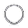 Liam - 14K White Gold 8mm - Men's Wedding Band in Satin Finish