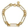 Link Chain Bracelet 14K Yellow Gold 7.5inch