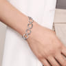 Link Chain Bracelet 925 Sterling Silver Bujukan