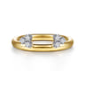 Enhancer Wedding Ring in 14k Yellow Gold with Round Natural Diamond at Gabriel & Co.