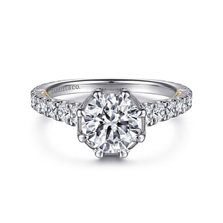 Loretta---Vintage-Inspired-14K-White-Yellow-Gold-Round-Diamond-Engagement-Ring1