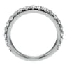 Straight Wedding Ring in Platinum with Round Natural Diamond at Gabriel & Co.