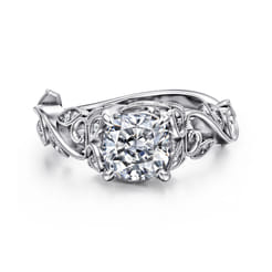 Martedi---14K-White-Gold-Floral-Cushion-Cut-Diamond-Engagement-Ring1