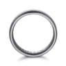 Mens Alternative 6mm Round Tantalum and 14K White Gold Band