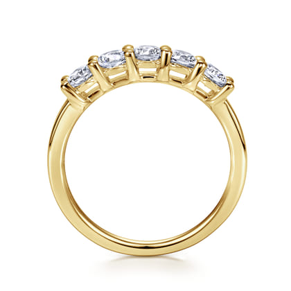 Messina - 14K Yellow Gold Diamond Anniversary Band