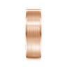 Michael - 14K Rose Gold 7mm - Men's Wedding Band in Satin Finish