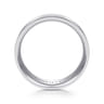 Michael - 14K White Gold 7mm - Men's Wedding Band in Satin Finish