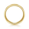 Michael - 14K Yellow Gold 7mm - Men's Wedding Band in Satin Finish