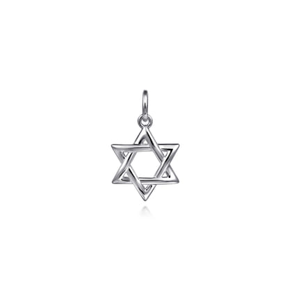 Mini Star of David Pendant 925 Sterling Silver