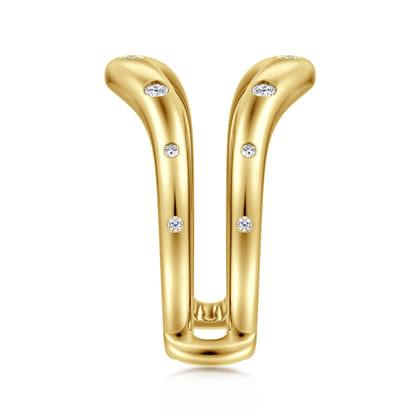 Miralyn - 14K Yellow Gold Diamond Ring Enhancer