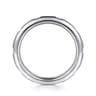 Eternity Band Wedding Ring in 14k White Gold with Round Natural Diamond at Gabriel & Co.