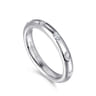 Eternity Band Wedding Ring in 14k White Gold with Round Natural Diamond at Gabriel & Co.