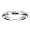 Eternity Band Wedding Ring in 14k White Gold with Round Natural Diamond at Gabriel & Co.