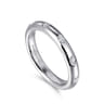 Eternity Band Wedding Ring in 14k White Gold with Round Natural Diamond at Gabriel & Co.
